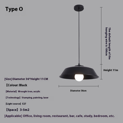 Lámpara Colgante Minimalista de Diseño Moderno para Restaurante y Bar - Image 18