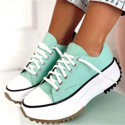 Zapatillas de Lona con Plataforma para Mujer - Image 5