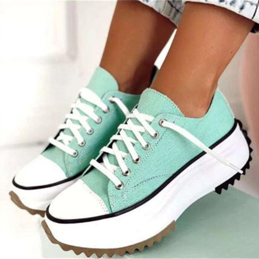 Zapatillas de Lona con Plataforma para Mujer - Image 5