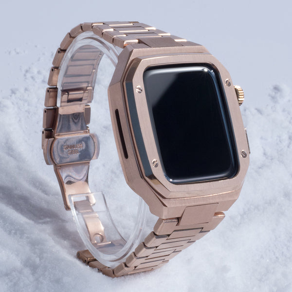 Reloj con Funda Protectora de Acero Inoxidable