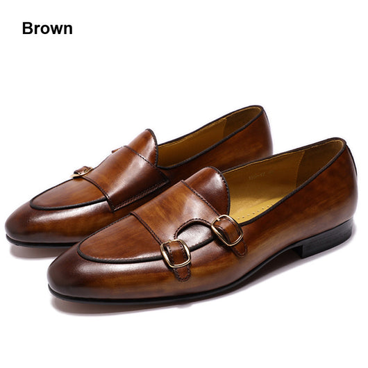 Zapatos de Cuero para Hombre con Doble Hebilla - Piel Genuina Premium - Image 7