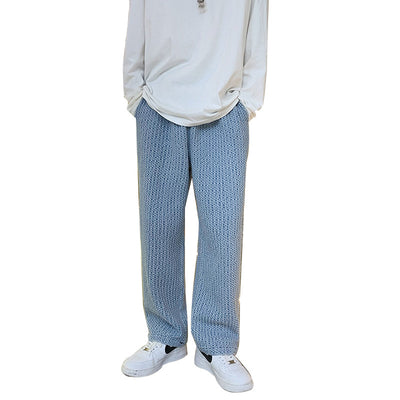 Jeans Hombre Cuadros Anchos Rectos Descontracturados - Image 5