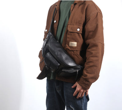 Mochila Bandolera de Cuero Premium para Viajes y Uso Diario - Image 16