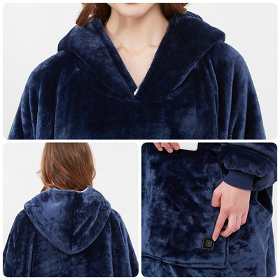 Sudadera Térmica USB con Capucha y Calefacción en 3 Zonas - Image 13