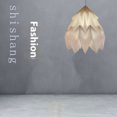Lámpara Colgante Origami Plegable de Diseño Minimalista - Image 14