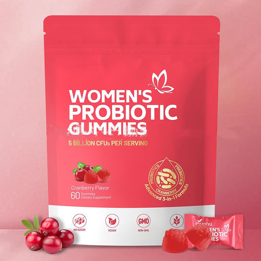 Probióticos Femeninos en Gomitas - 60 Tabletas