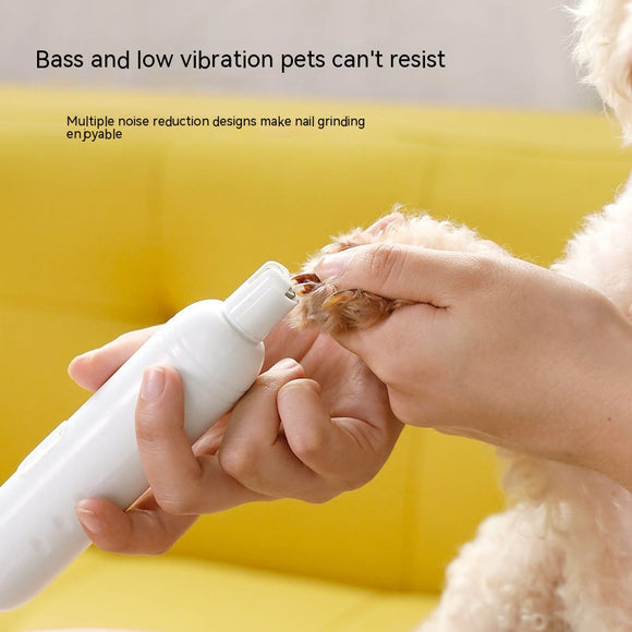 Cortaúñas Eléctrico para Perros y Gatos - Limpieza Profesional sin Dolor