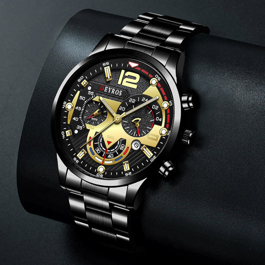Reloj de Cuarzo Automático con Calendario y Esfera Luminosa - Image 19