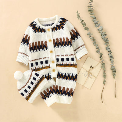 Conjunto Retro de Mono y Gorro a Juego para Bebé - Image 14
