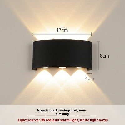 Lámpara LED Exterior Doble Cabezal Ultra Brillante Impermeable - Image 11