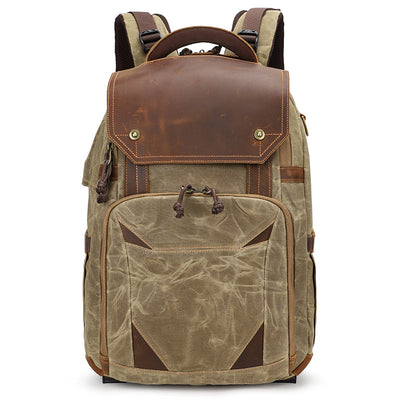 Bolsa Profesional Canvas Impermeable para Cámara SLR y Laptop - Image 5