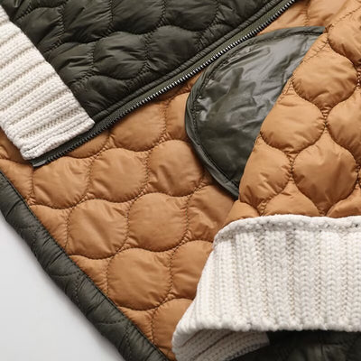 Chaqueta Acolchada de Algodón y Nylon para Mujer - Diseño Primavera - Image 13