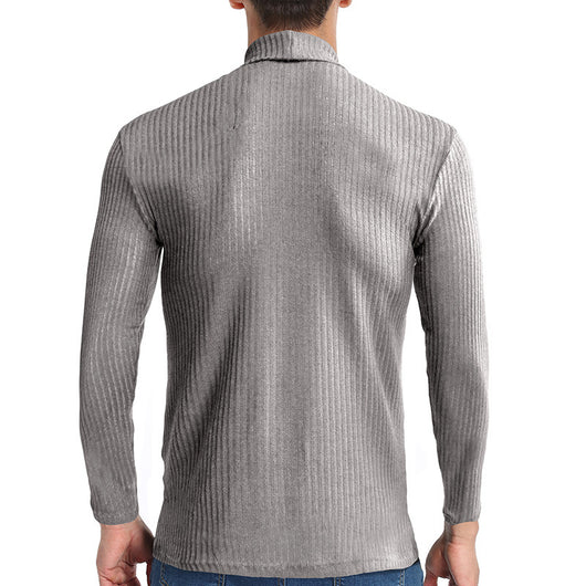 Suéter Cuello Alto Térmico de Manga Larga para Hombre - Image 17