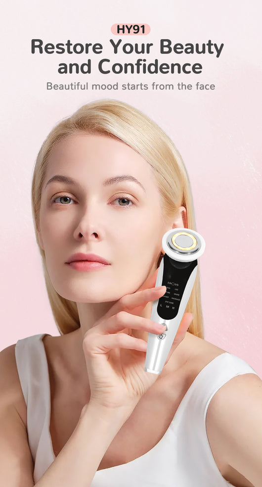 Dispositivo Facial Lifting con Luz Roja y Azul - Terapia Portátil Multifunción - Image 9