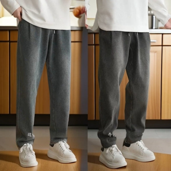 Jeans Holgados Retro Primavera - Estilo Versátil para Hombre