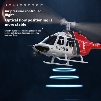 Helicóptero de Juguete de Doble Rotor con Control Simulado - Image 8