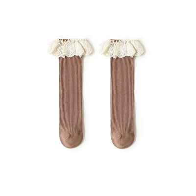 Calcetines sin Talón con Encaje para Otoño e Invierno - Image 6
