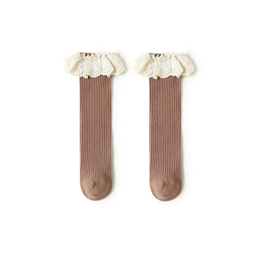 Calcetines sin Talón con Encaje para Otoño e Invierno - Image 6