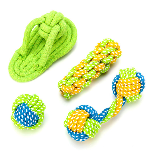Juego de Cuerdas de Algodón Resistentes para Limpiar Dientes de Perros y Gatos - Image 38