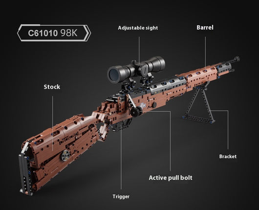 Rifle Francotirador Táctica Armado - Bloques de Construcción Educativos - Image 18