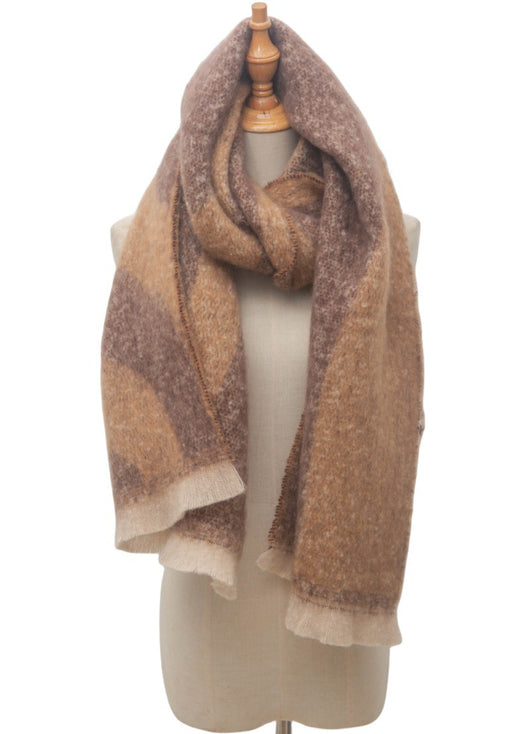 Bufanda Tejida Jacquard Otoño Invierno Estilo Europeo y Americano - Image 23