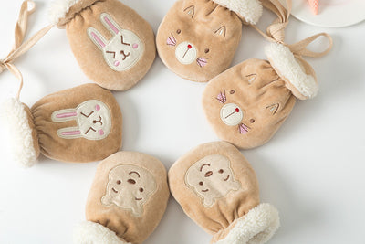 Guantes Protectores con Dedos Libres y Cuello Cálido para Niños - Image 13