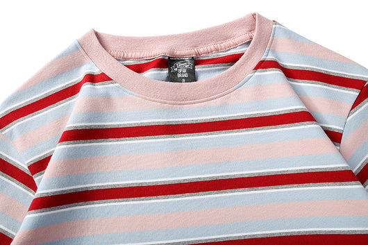 Playera de Rayas Contrastantes Manga Corta - Image 14