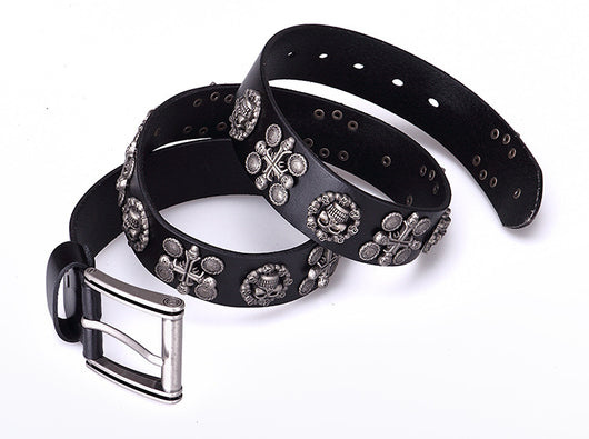 Cinturón de Herramientas Estilo Punk con Calavera - Image 8