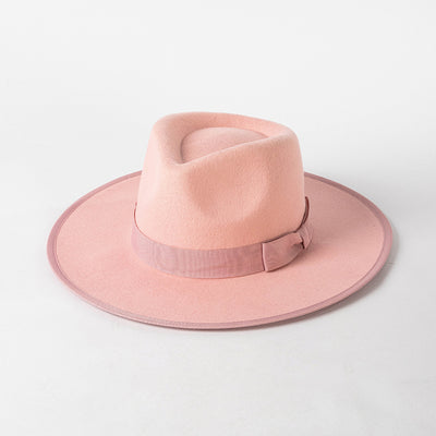 Sombrero de Lana Retro Jazz con Lazo y Corona Elegante - Image 8
