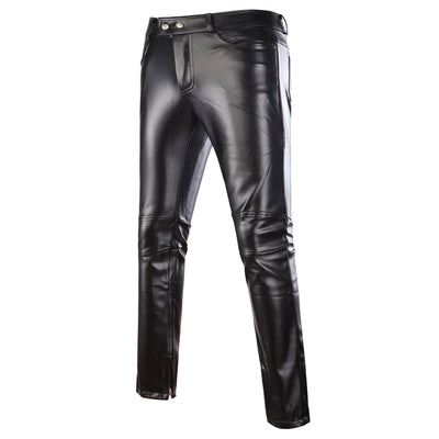 Pantalones Casuales Bronce Brillante con Efecto Metalizado - Image 15