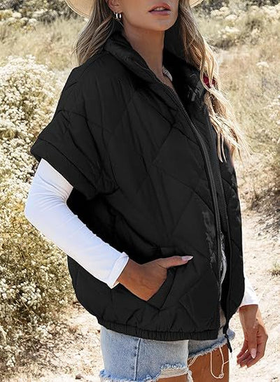 Chaqueta Cálida con Diseño de Diamantes y Bolsillos con Cierre - Image 48