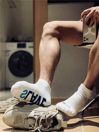 Calcetines de Lana para Hombre con Letras Deportivas - Image 11
