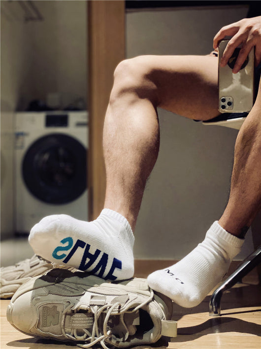 Calcetines de Lana para Hombre con Letras Deportivas - Image 11