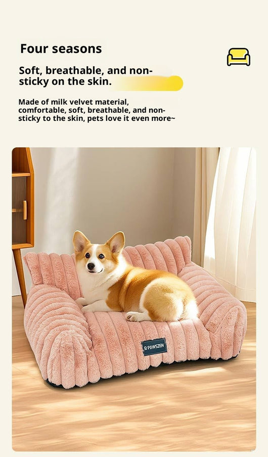 Cama Cómoda para Conejo con Peluche Removible y Lavable - Tamaño Grande - Image 11