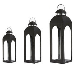Linterna Portátil de Vidrio y Hierro para Exterior - Farol Resistente al Viento - Image 6