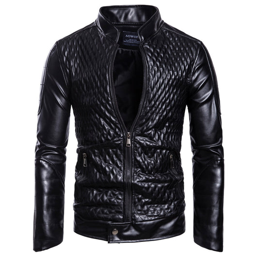 Chaqueta de Cuero con Cierre y Mangas Largas - Image 7