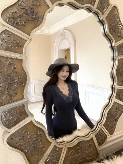 Blusa Térmica Ajustada de Invierno con Cintura Realzadora - Image 12