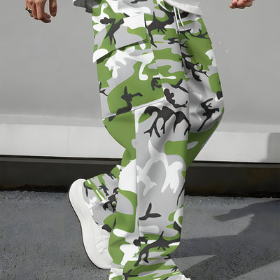 Pantalones de Trabajo Holgados con Cordón Ajustable para Hombre - Image 29