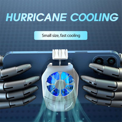 Sistema de Enfriamiento USB para Móvil - Ventilador Gaming con Soporte Radiador