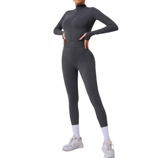 Enterizo de Yoga para Mujer con Malla Transpirable - Image 5