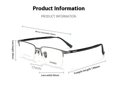 Gafas con Armazón de Titanio Ultraligero y Varillas de Acero Plástico - Image 9