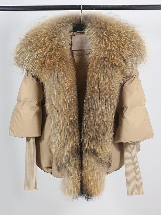 Chaqueta de Lujo para Dama con Plumón de Ganso y Cuello de Zorro - Image 8