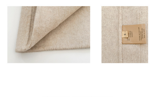 Abrigo Coreano Reversible de Lana Corta - Image 9