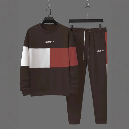 Traje Deportivo Casual para Hombre con Estampado Minimalista - Image 4
