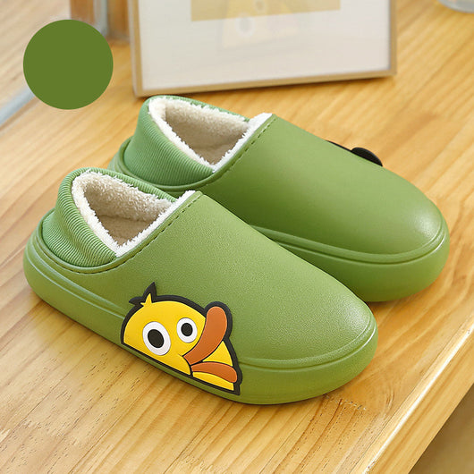 Pantuflas de Algodón con Diseño de Osito Adorable para Casa y Exterior - Image 10