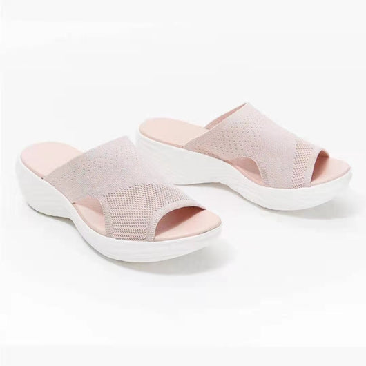 Sandalias Plataforma Tejidas Cómodas con Suela de Poliuretano para Mujer - Image 12
