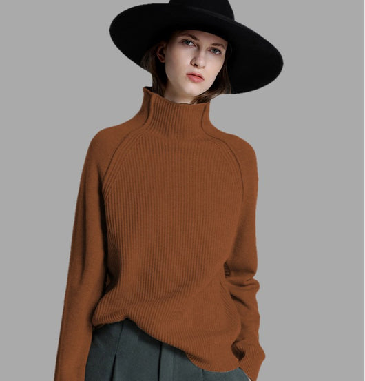 Suéter de Cuello Alto en Cashmere para Mujer - Image 7