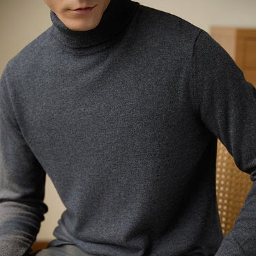 Suéter Cuello Alto Térmico para Hombre - Abrigo Casual Perfecto