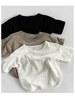 Shorts Infantiles de Algodón y Lino con Rayas Verticales para Verano - Image 12