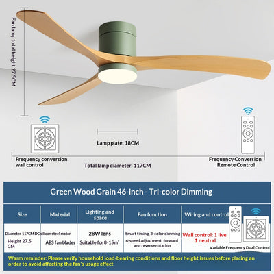 Ventilador de Techo con Luz Integrada Moderno y Minimalista - Image 15